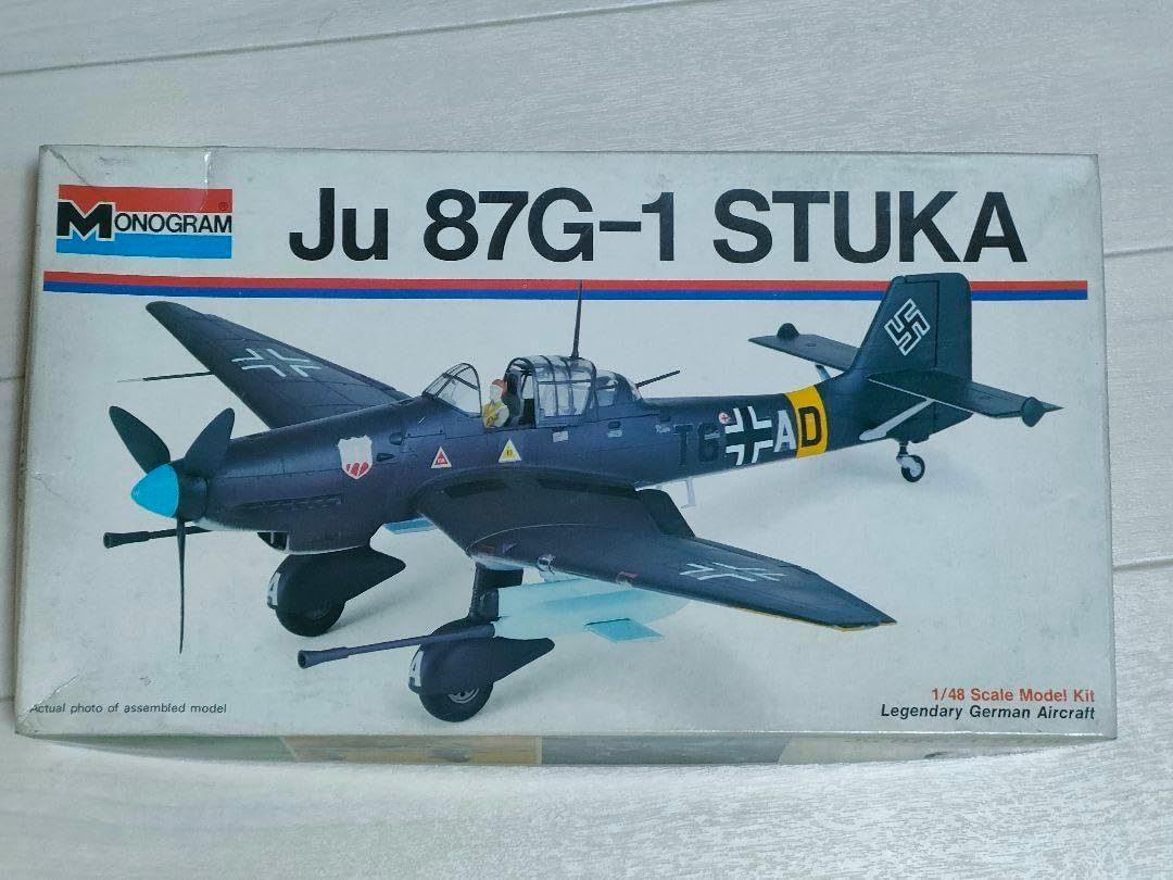 ドイツ空軍 ユンカース JU87B-2 スツーカ 1/48完成 ハセガワ 1⁄48