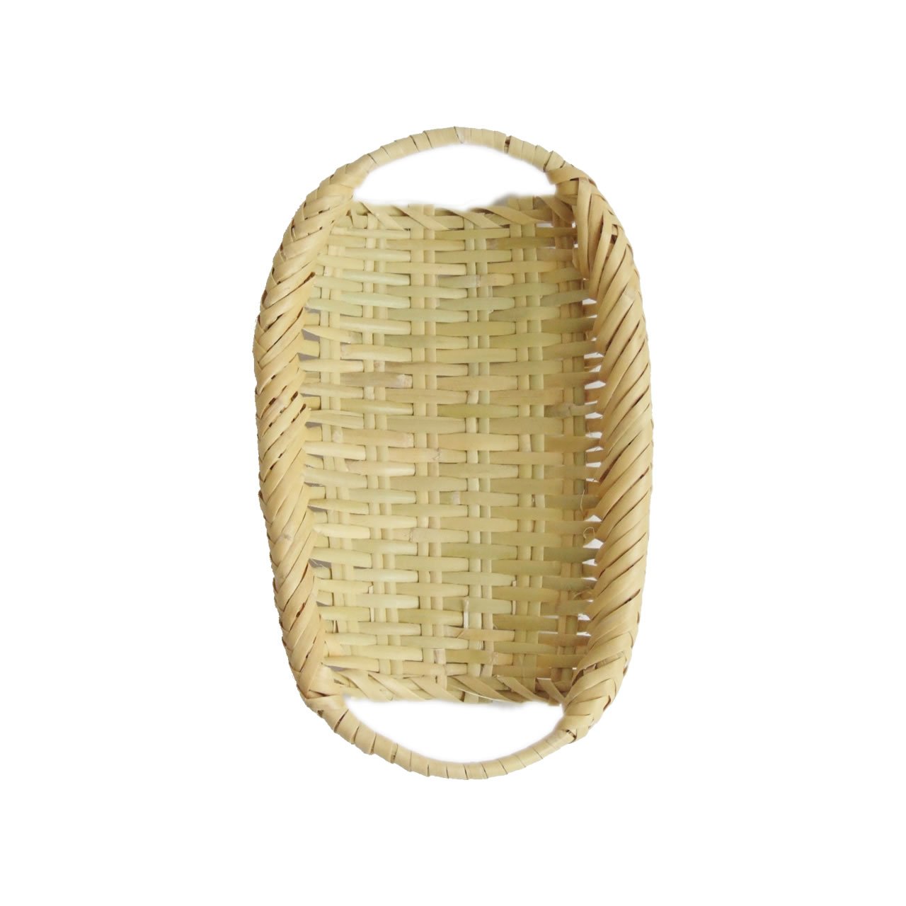 Amazon.co.jp: 岩手県二戸 鳥越竹細工 スズ竹(篠竹) ざる おしぼり入れ