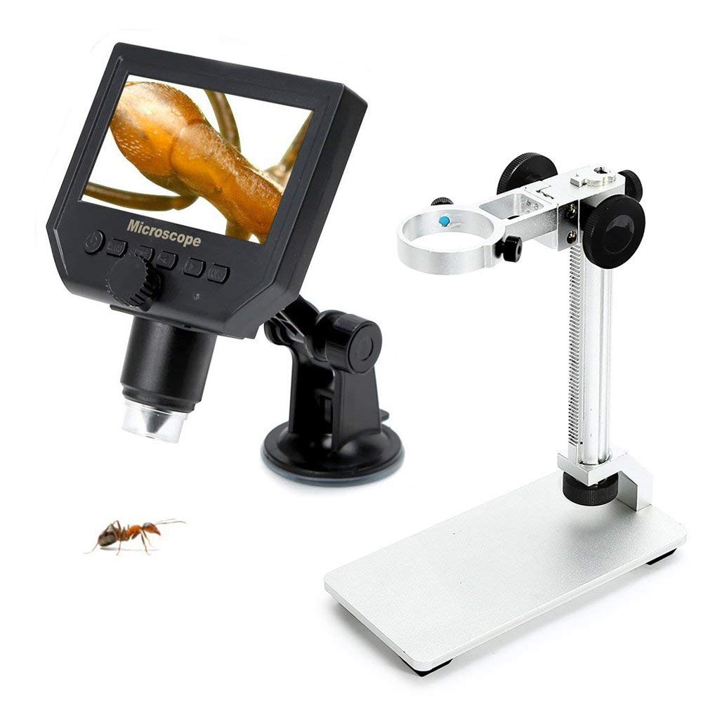 Amazon.co.jp: Nomeo デジタル顕微鏡 4.3インチ液晶 最大600倍率 HD