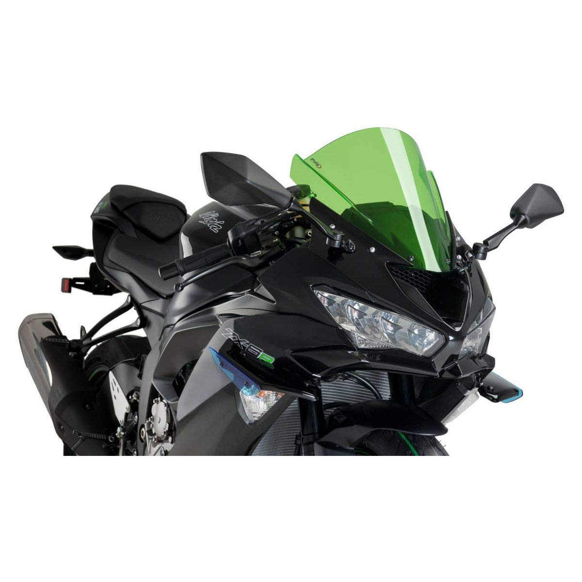 Amazon | Puig Downforce スポイラー スポーツ カワサキ ZX-6R /636 18