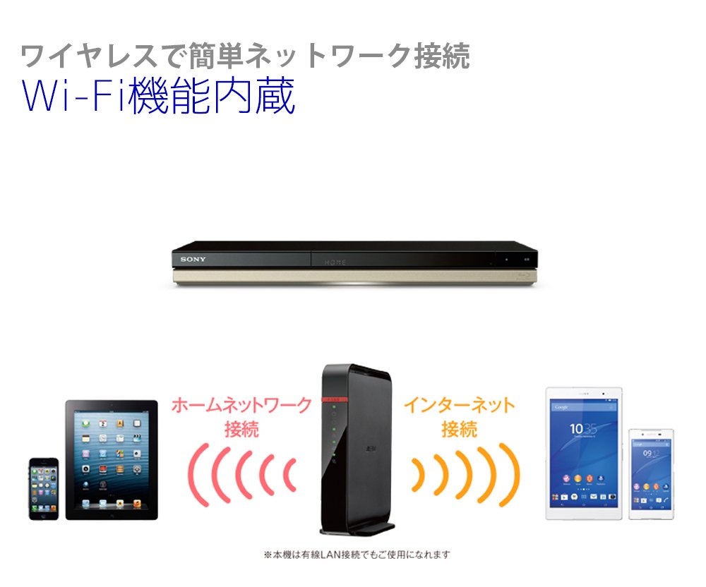 Amazon | ソニー ブルーレイディスク/DVDレコーダー 2TB 2チューナー 2