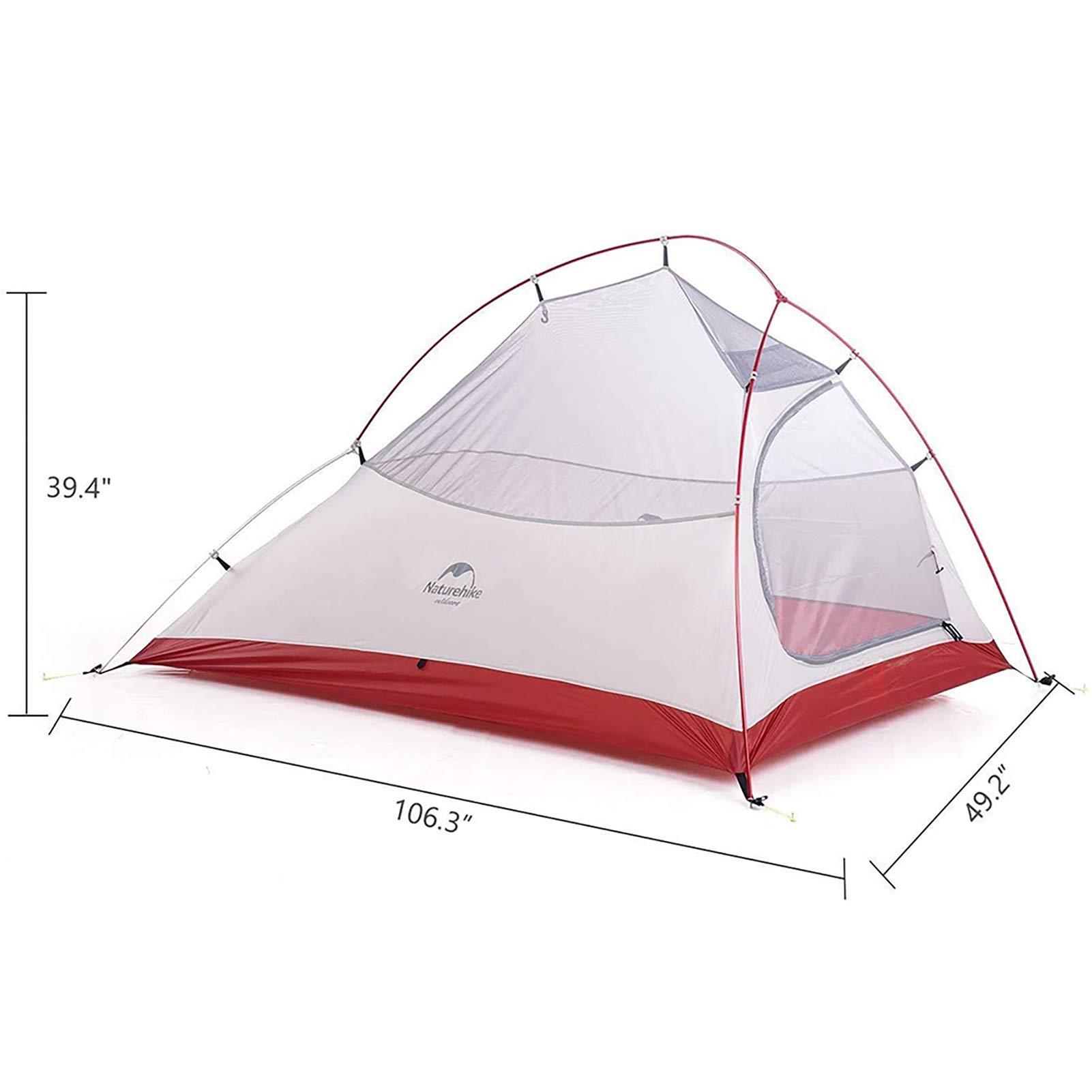 Amazon | Naturehike キャンピング プロフェッショナルテント2人用自立