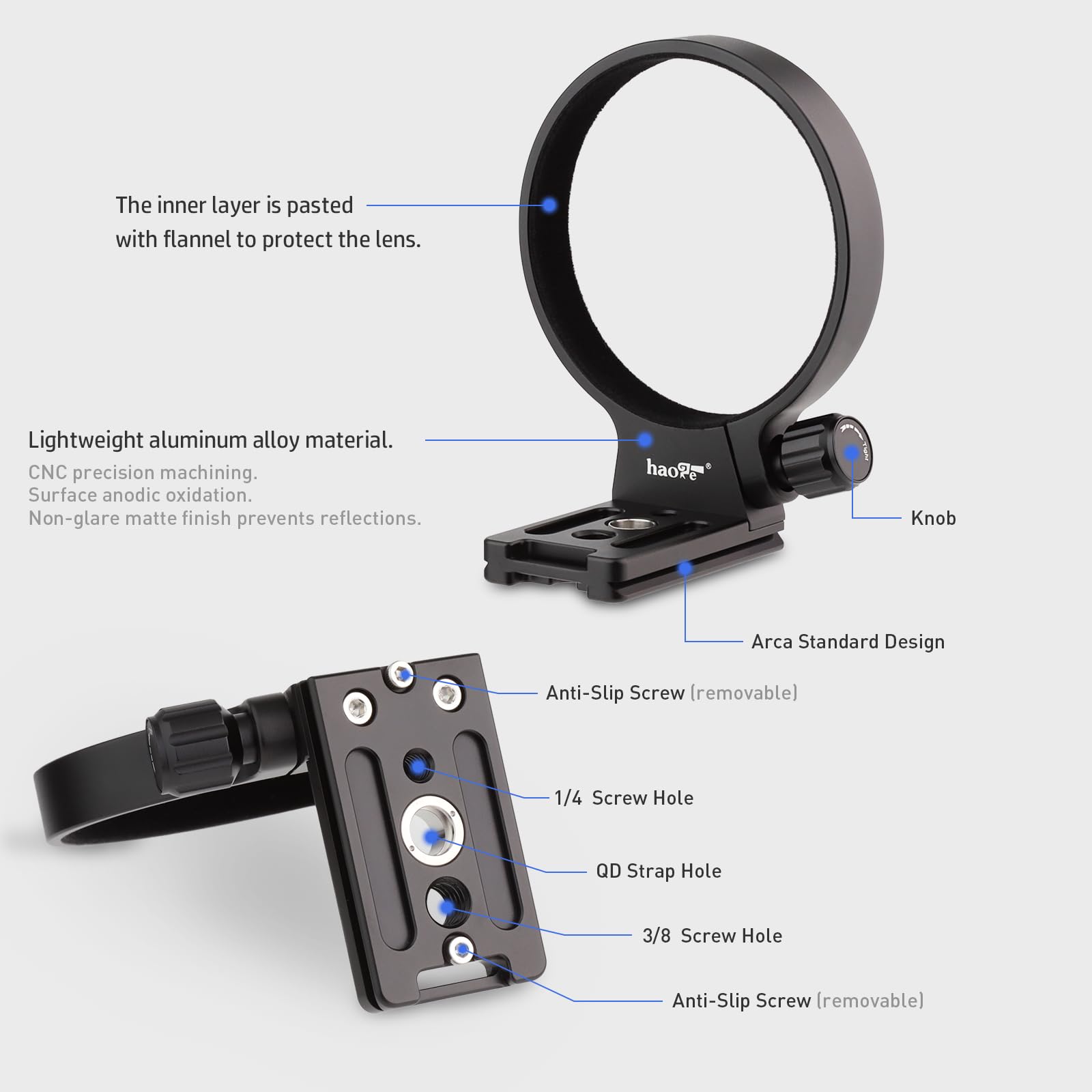 Amazon | Haoge 三脚マウントリング Tamron 35-150mm F/2-2.8 Di III