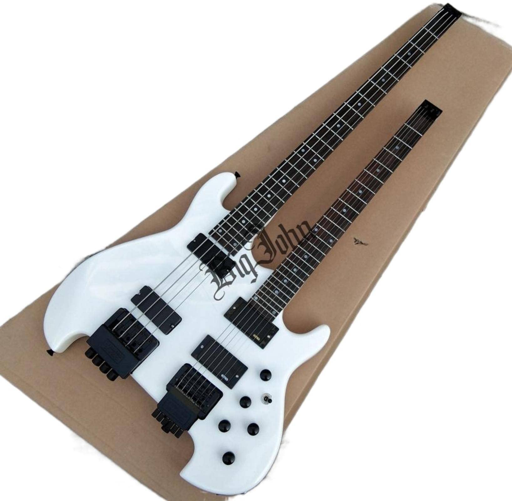 ダンエレクトロ ダブルネック 6+4弦 ギター+ベース 送料込 ダン