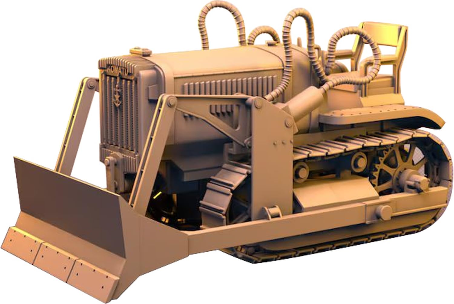 Amazon | IDAPテクノロジー 1/72 日本 コマツ ブルドーザー G40 3D