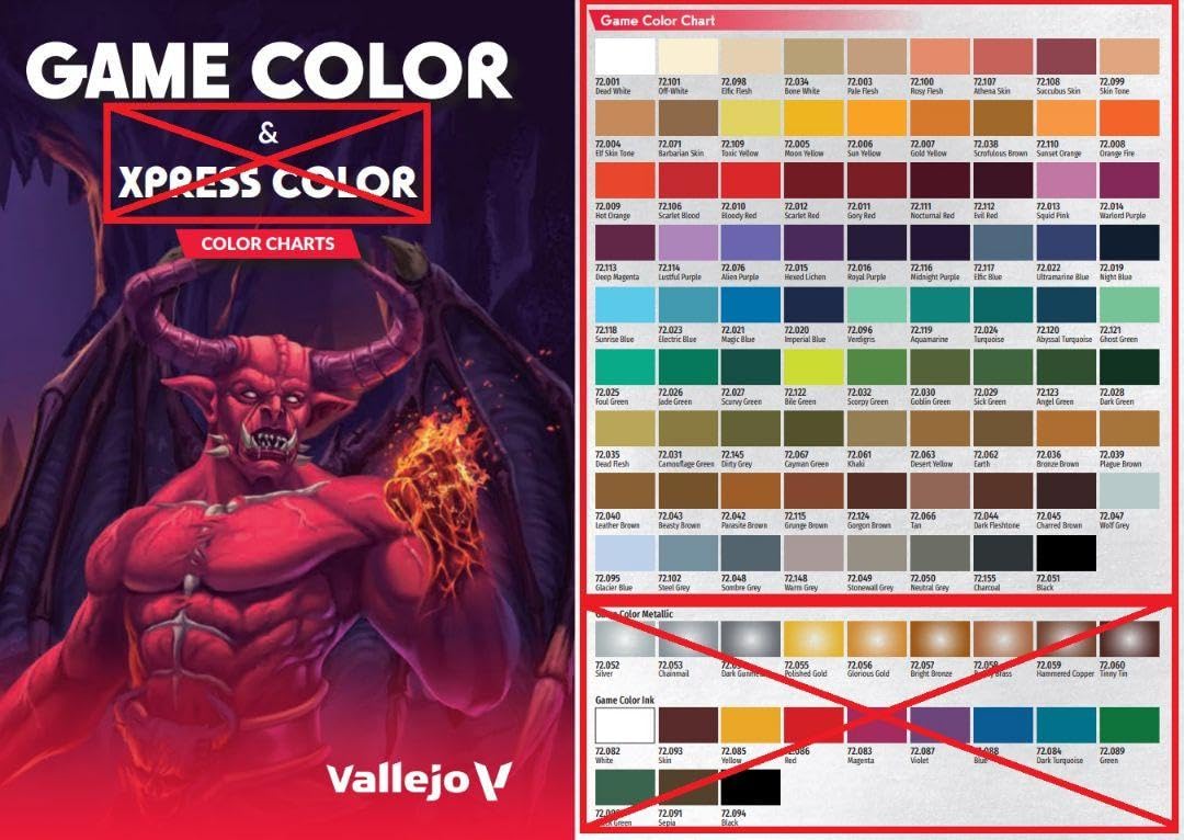 Amazon | ファレホ 新ゲームカラー 全80色セット Vallejo Game Color