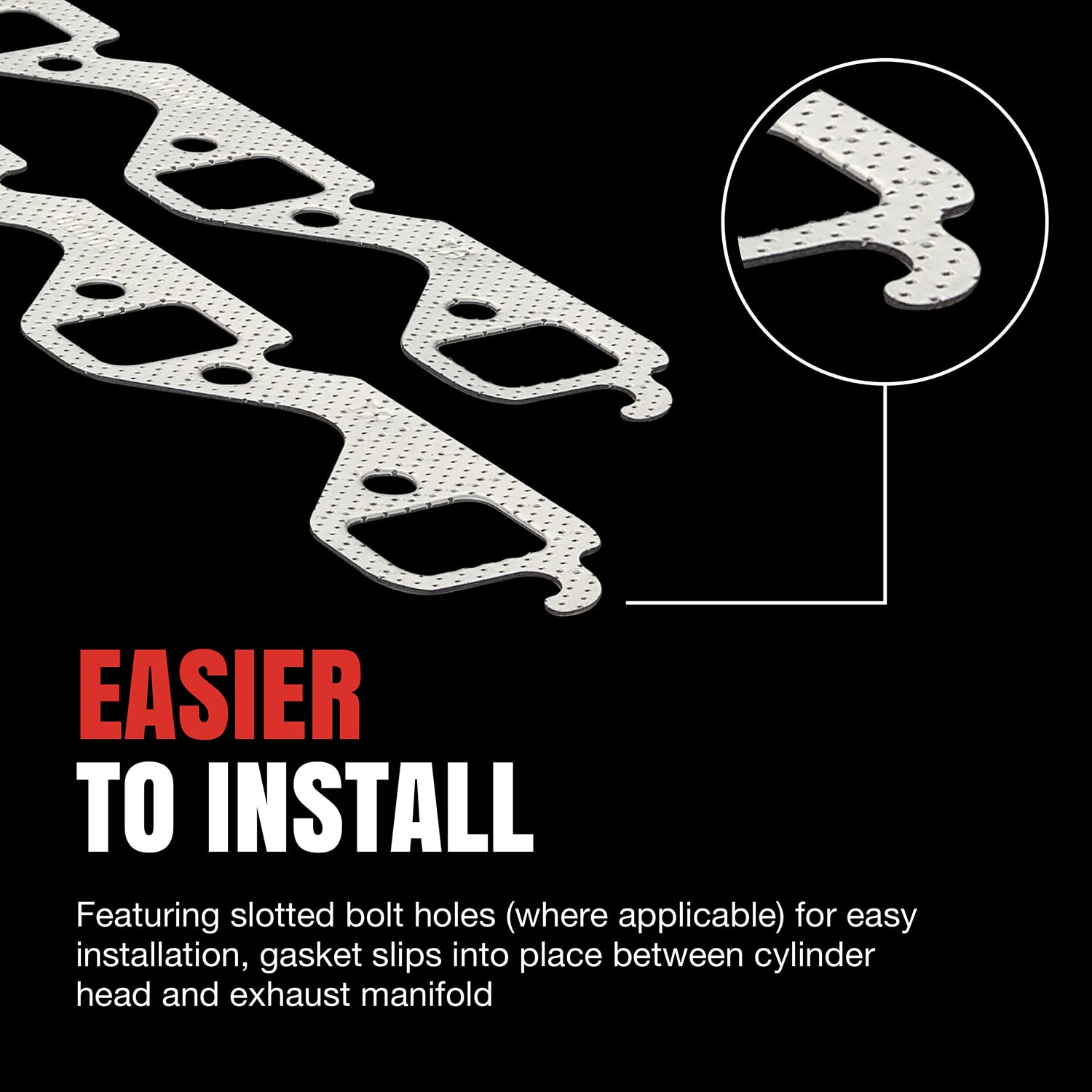 Amazon | Fel-Pro MS 90539 排気マニホールドガスケットセット