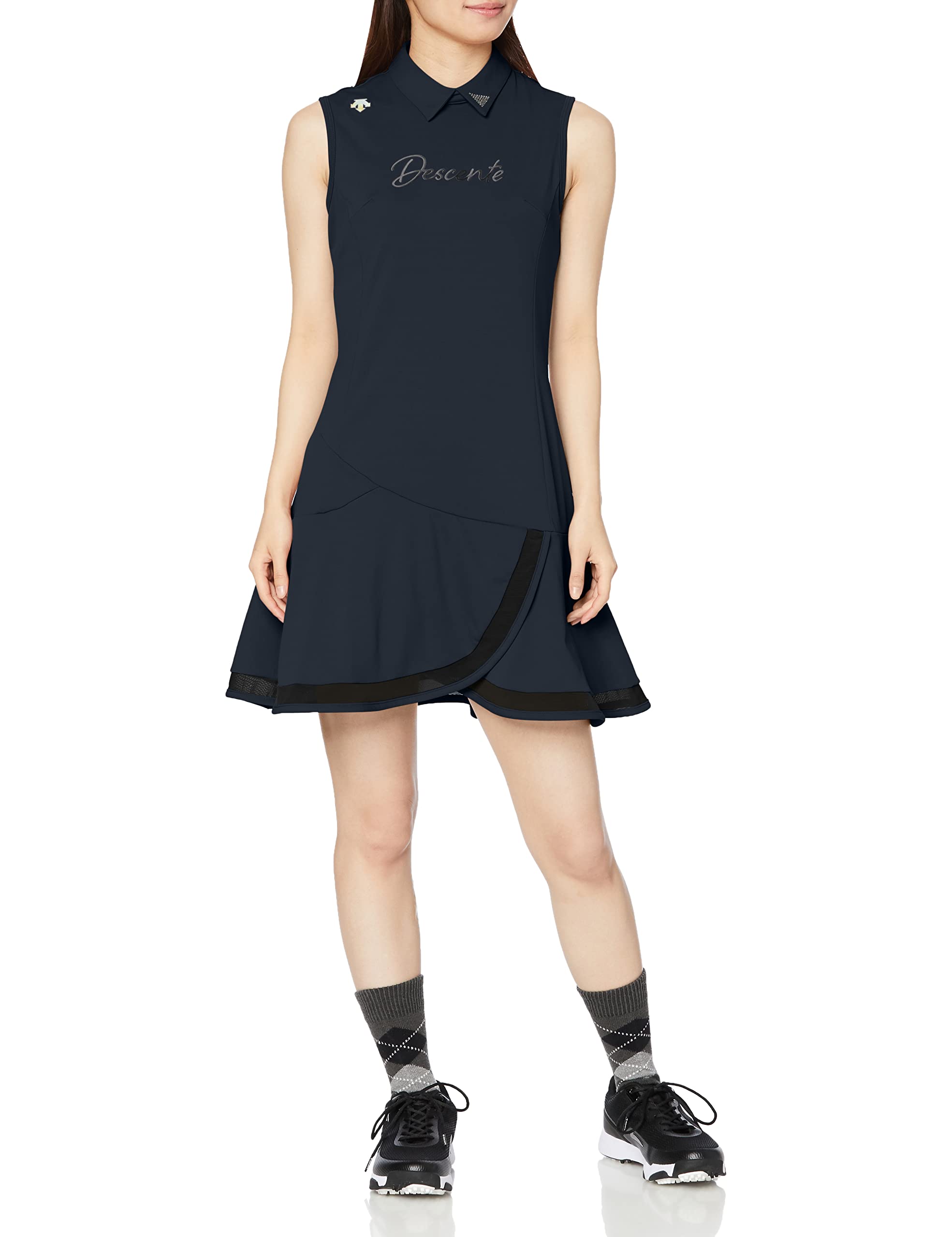 デサントゴルフ DESCENTE ノースリーブ リュクス Lサイズ DESCENTE