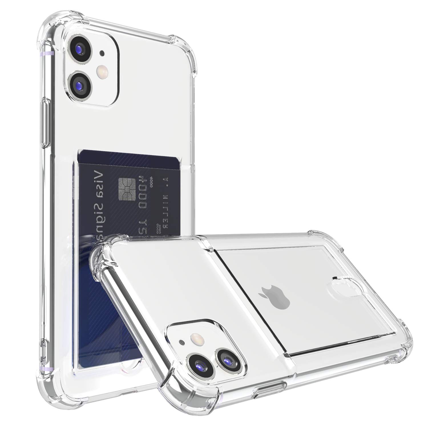 Amazon.com: ANHONG Upgrade Clear Card Holder Case, Compatbile with