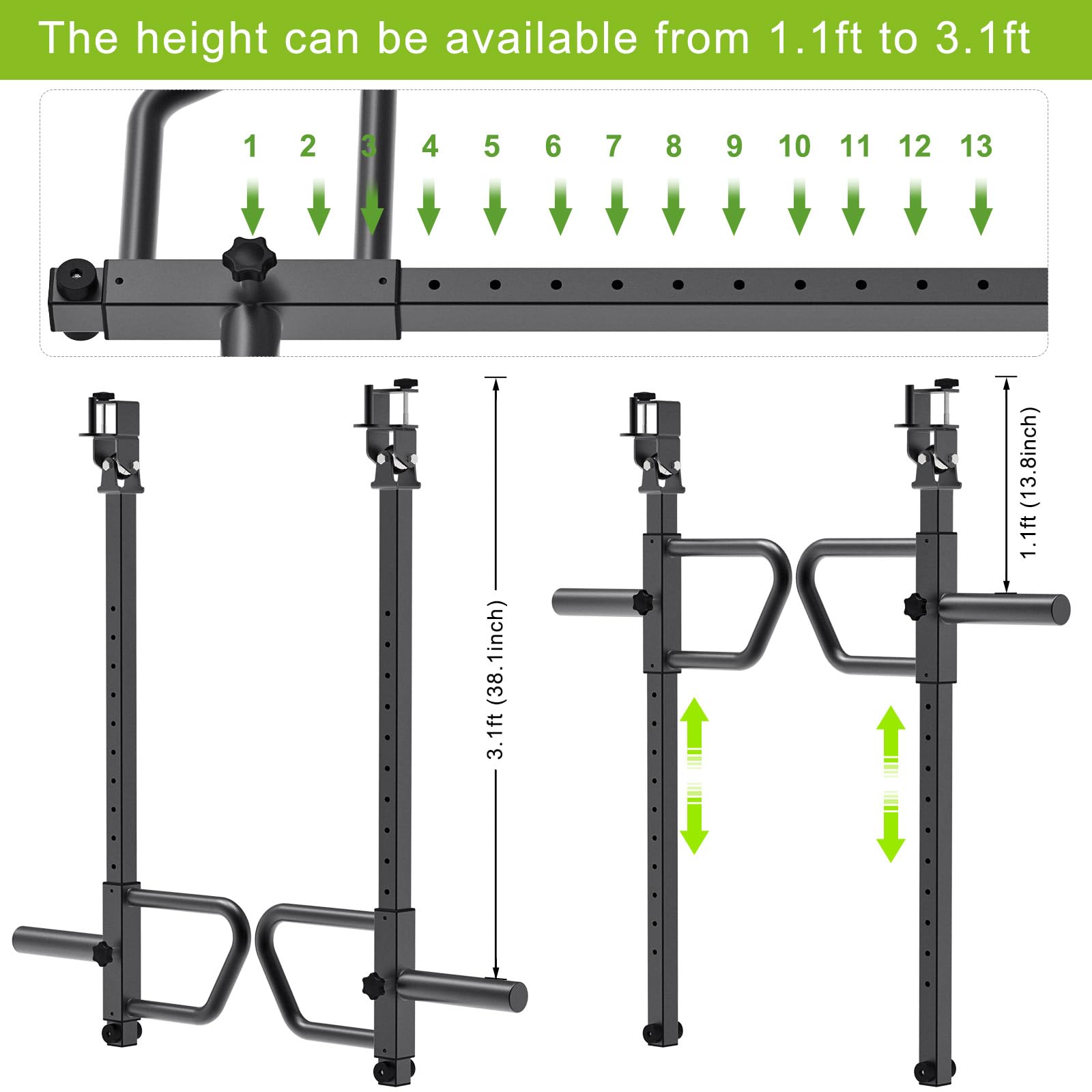 Amazon.co.jp: Kipika パワーラック用調節可能レバーアーム - 2インチ
