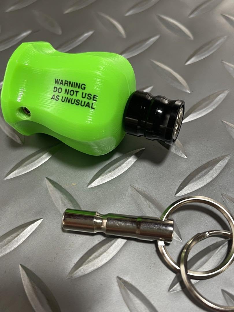 Amazon.co.jp: マックツールオリジナル改造グリップキーホルダー緑黒