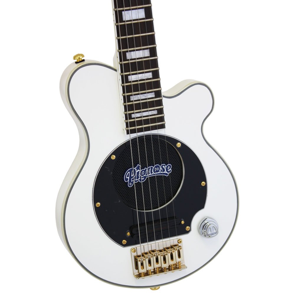 Amazon | Pignose ピグノーズギター ホワイト PGG-259 WH ソフトケース