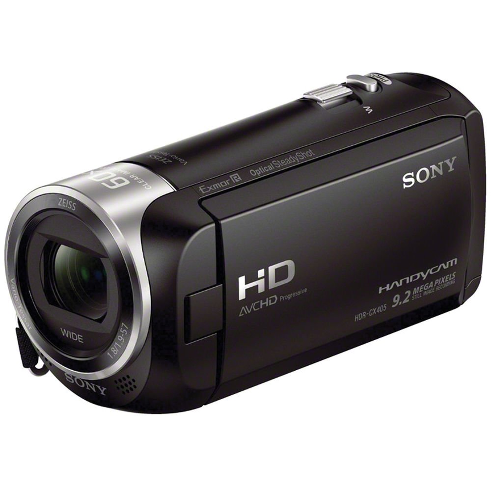 Amazon.com: Sony HDR-CX405 HD Handycam (HDRCX405/B) + 64GB Memory