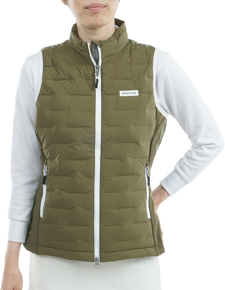 Amazon | [ブリーフィング] GOLF ゴルフ WOMEN'S HYBRID DOWN VEST