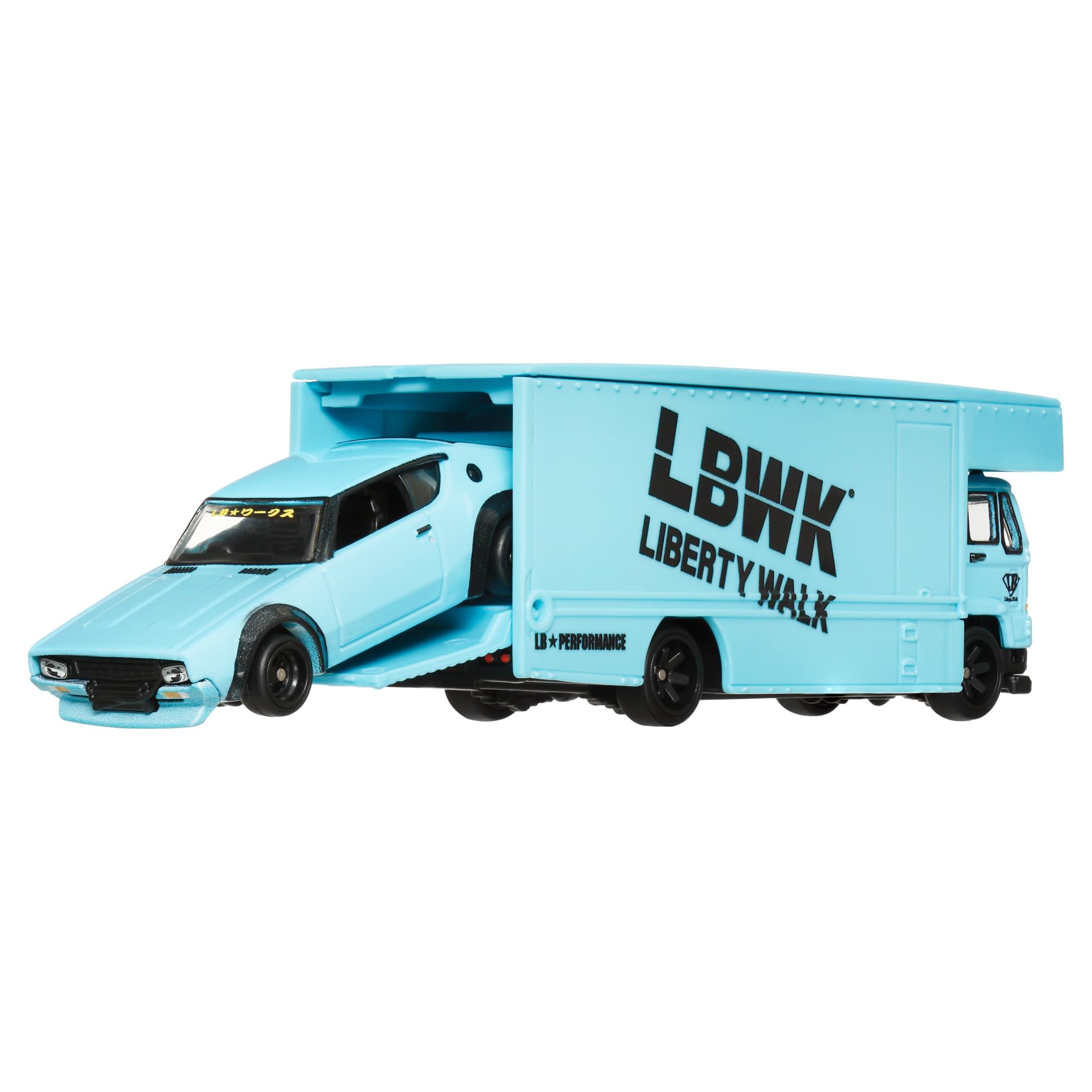 Amazon.com: Hot Wheels Premium Car Team Transport Set, LBWK