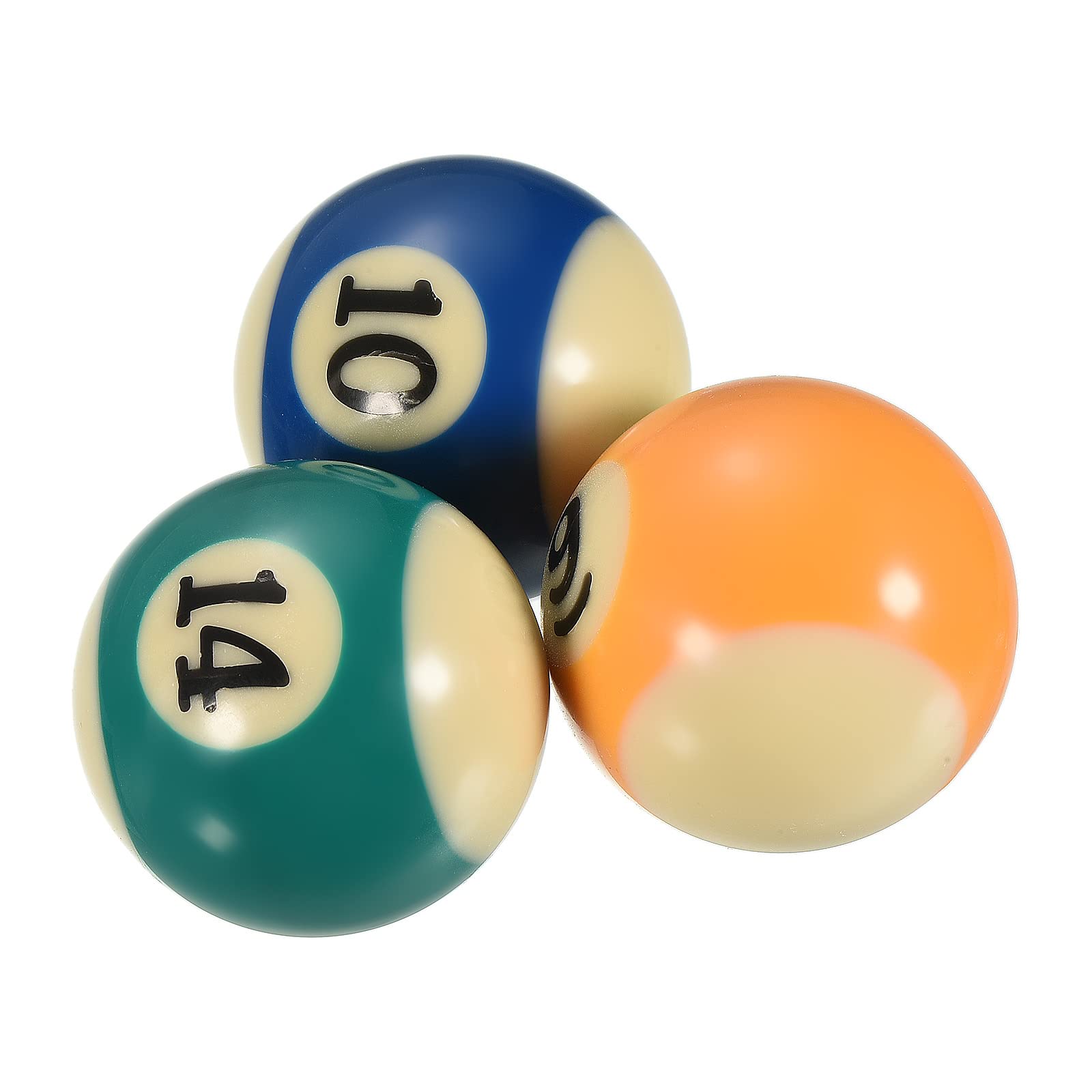 Amazon.co.jp: PATIKIL 38 mm ビリヤードボールセット ミニサイズ