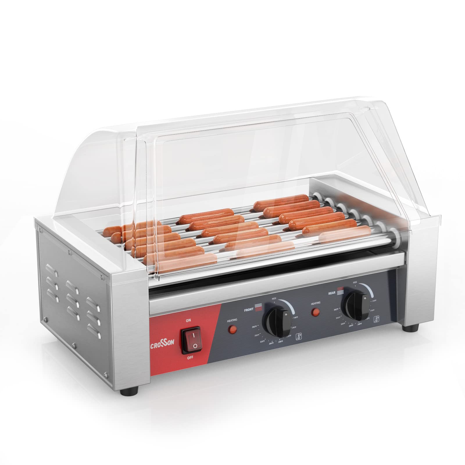 Amazon.com: CROSSON Hot Dog 7 Roller Grill Cooker Machine with