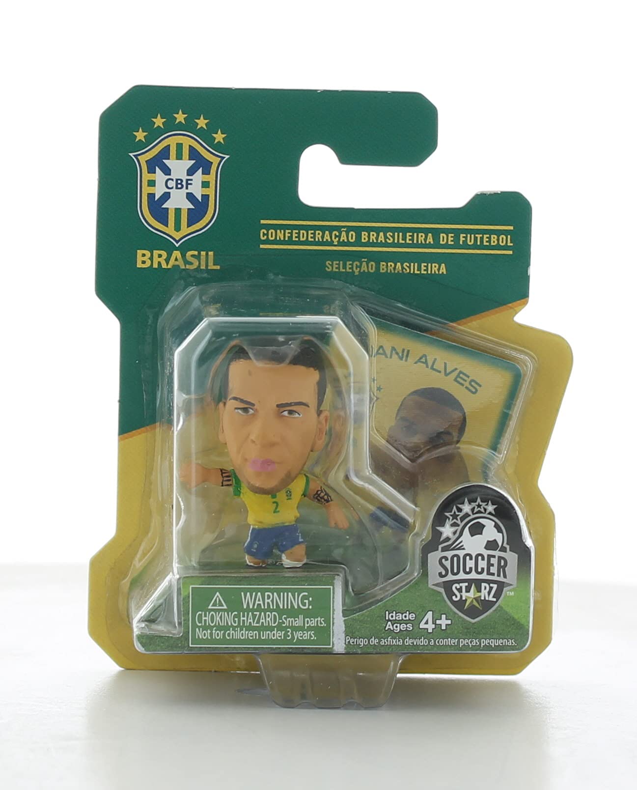 Amazon.com: SoccerStarz Brazil International Figurine Blister Pack