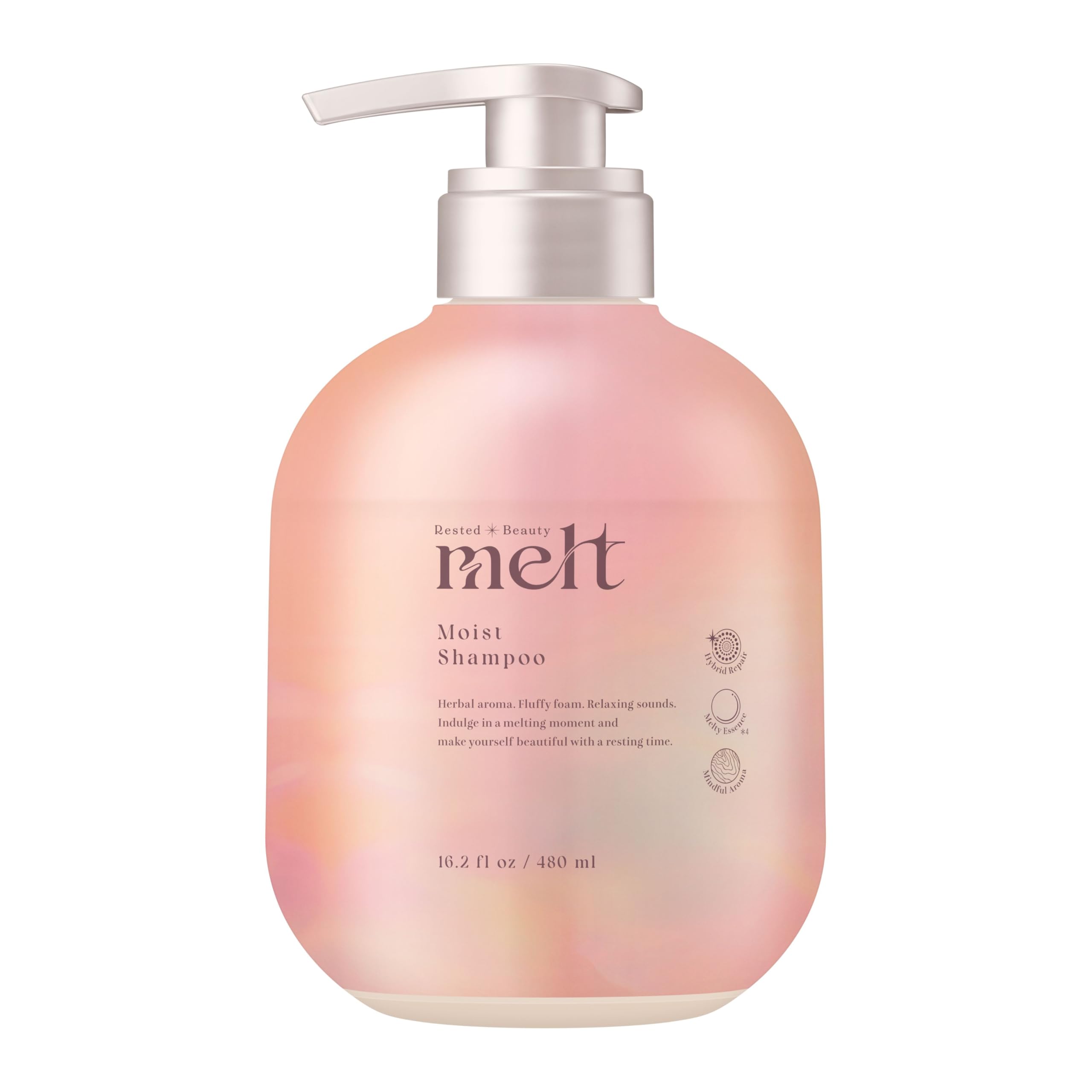 Amazon | 【melt】 メルト モイストシャンプー ポンプ 480ml 休息美容