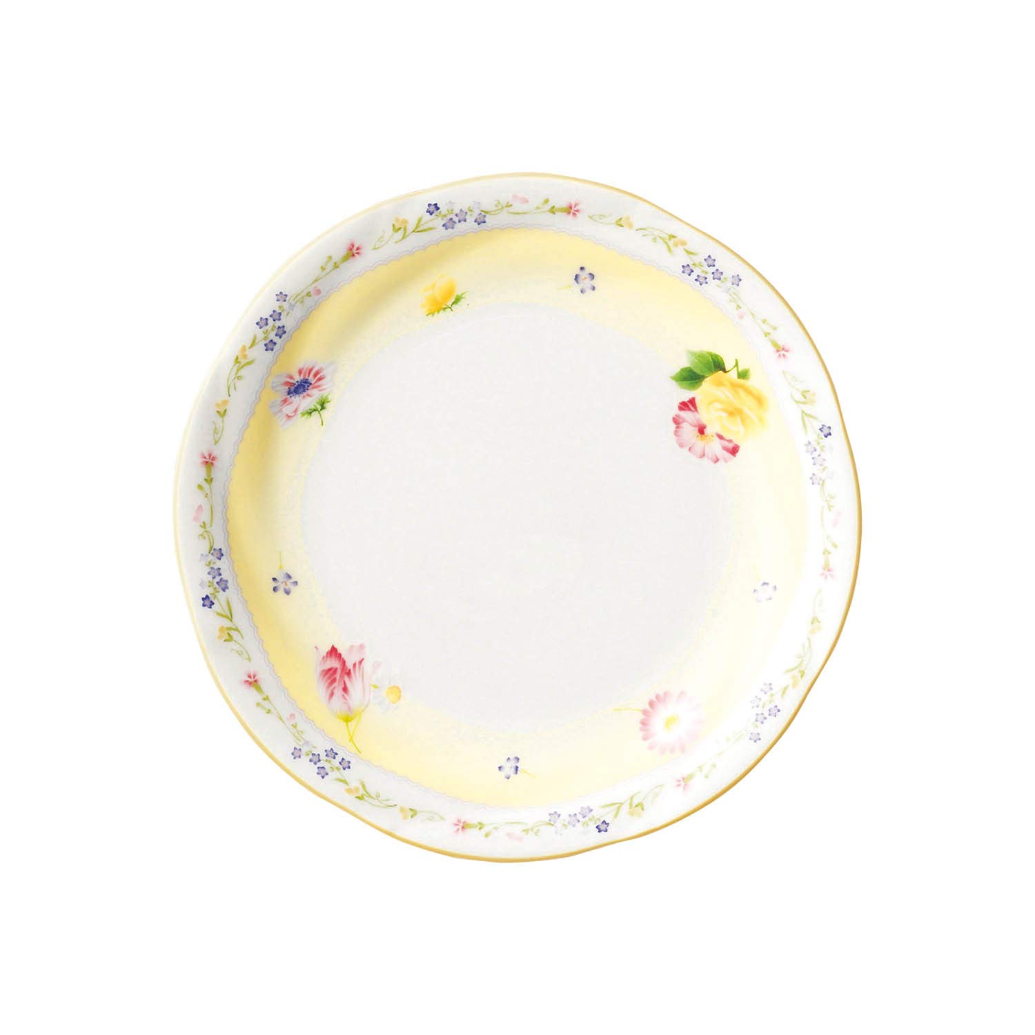 Amazon.co.jp: ノリタケ(Noritake) ジュヌフレール 中皿 イエロー 18.3