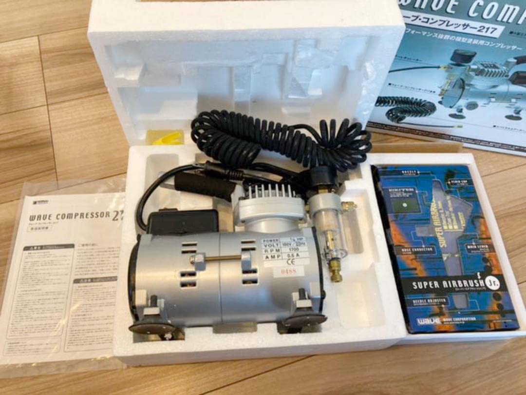 WAVE コンプレッサー217 エアブラシ ドレン & ダストキャッチャー WAVE