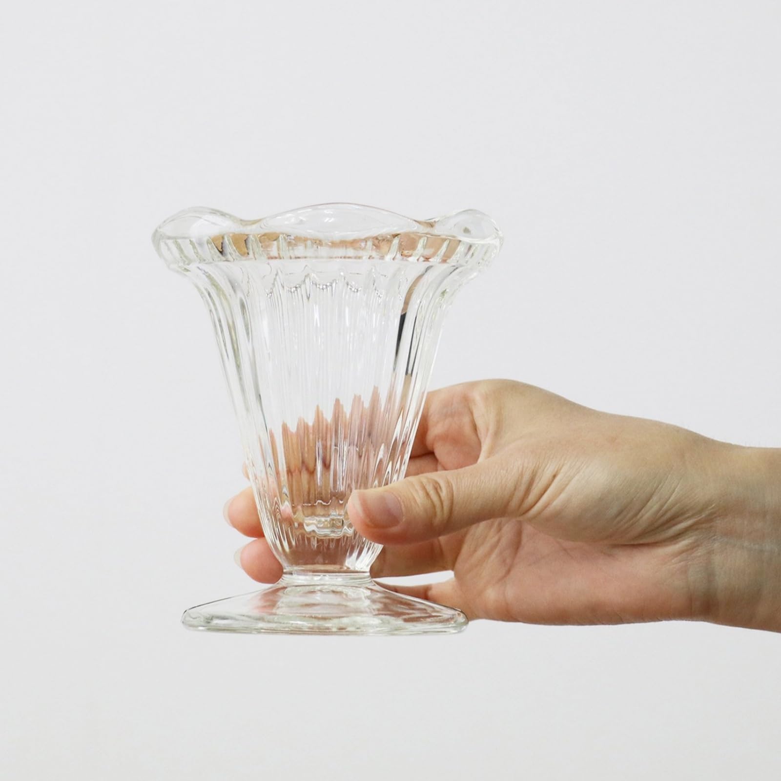 Amazon｜パフェグラス クリア 190ml 6個セット デザート サンデー 容器