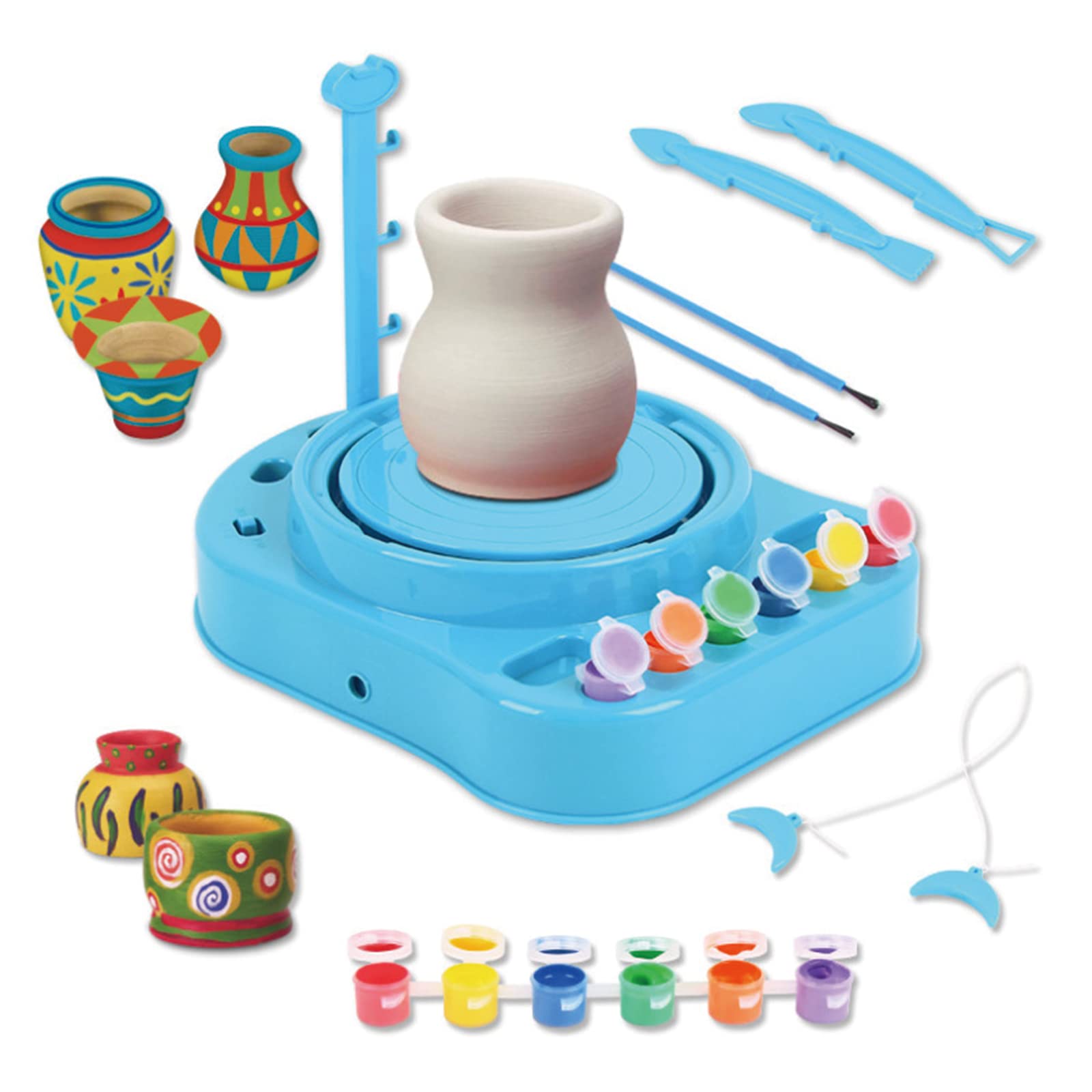 Amazon.co.jp: AOMACO 陶芸セット ねんど 子供おもちゃ人気 知育玩具