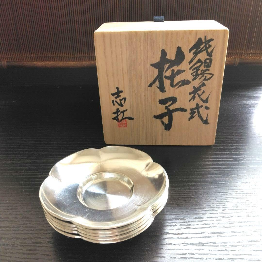 古道具茶托5客