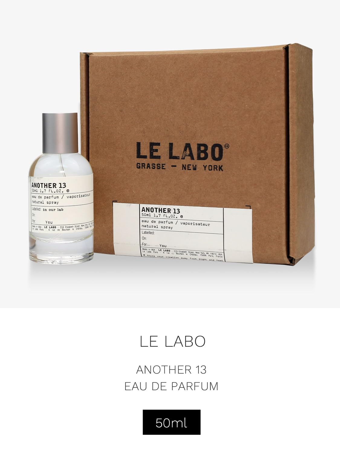 Amazon.co.jp: Le Labo Another 13 Eau de Parfum 50ml Le Labo