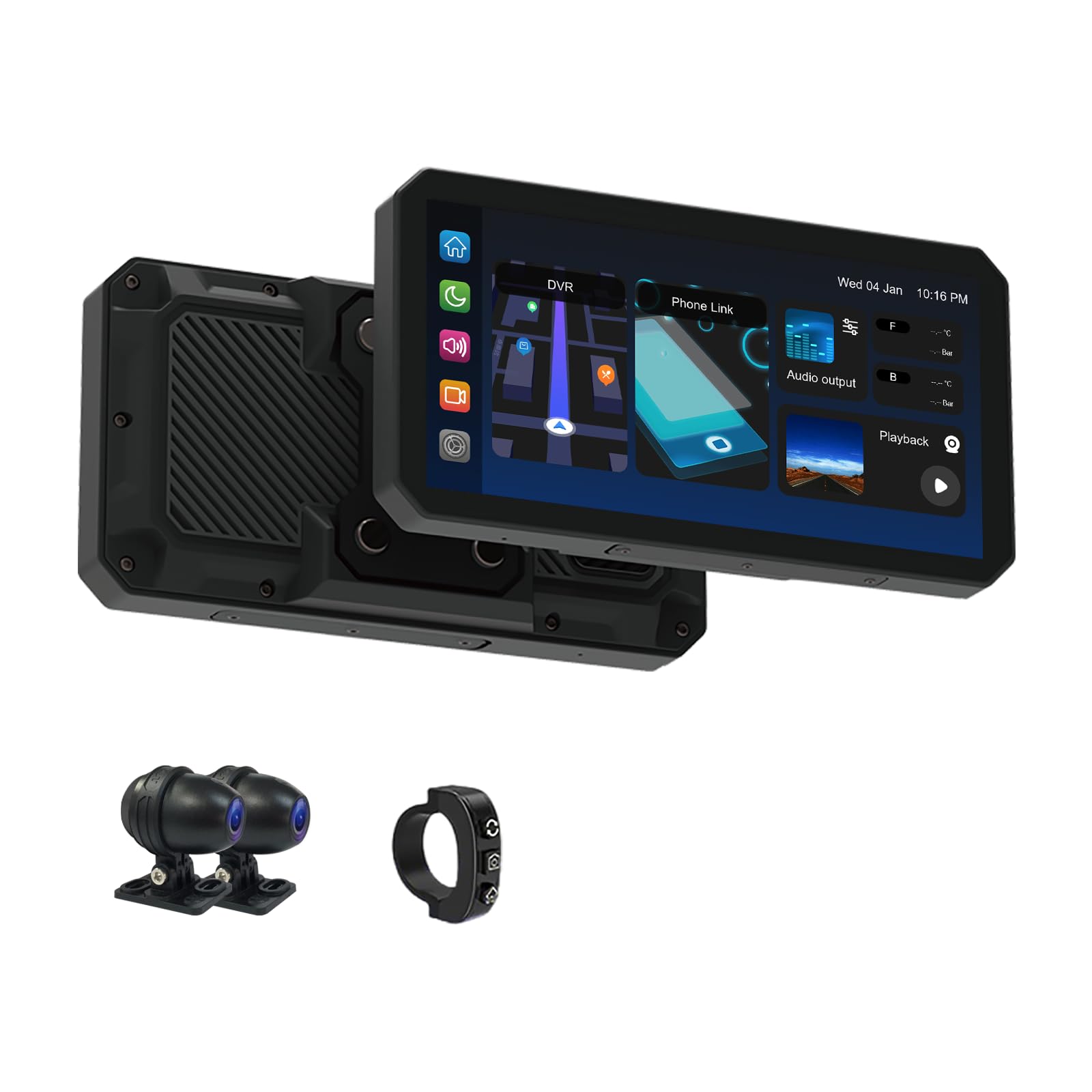 Amazon.com: AlienRider M2PRO-201 Motorcycle Streaming Smart System