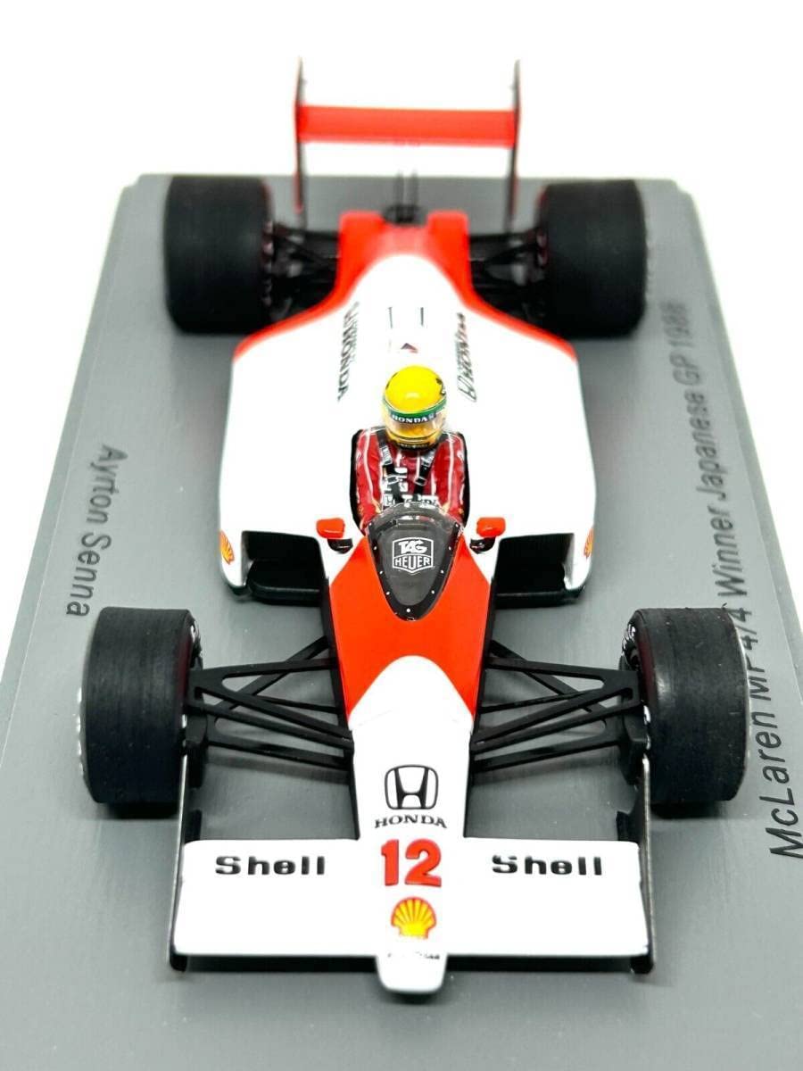 Amazon | 未開封 スパークモデル マクラーレン MP4/4 No.12 Winner