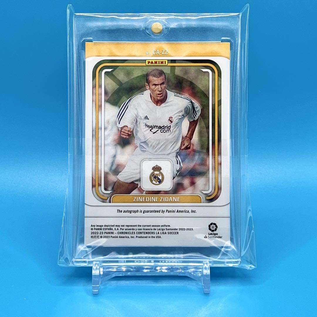 直筆サイン】ジネディーヌ・ジダンPanini Select La Liga