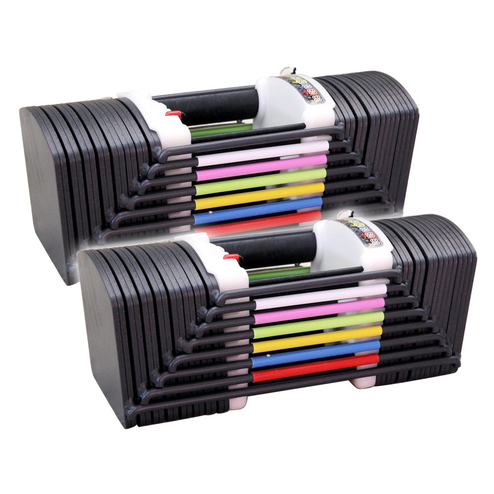 TOP FILM 可変式ブロックダンベル90ポンド 41kg 2個セット