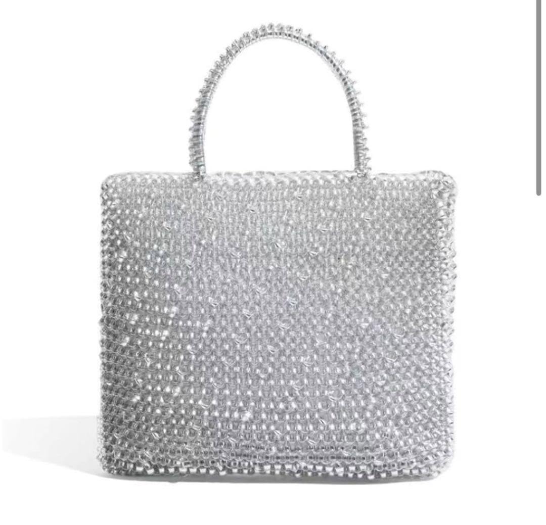 Amazon.co.jp: アンテプリマ風 ワイヤーバック シルバー ショルダー