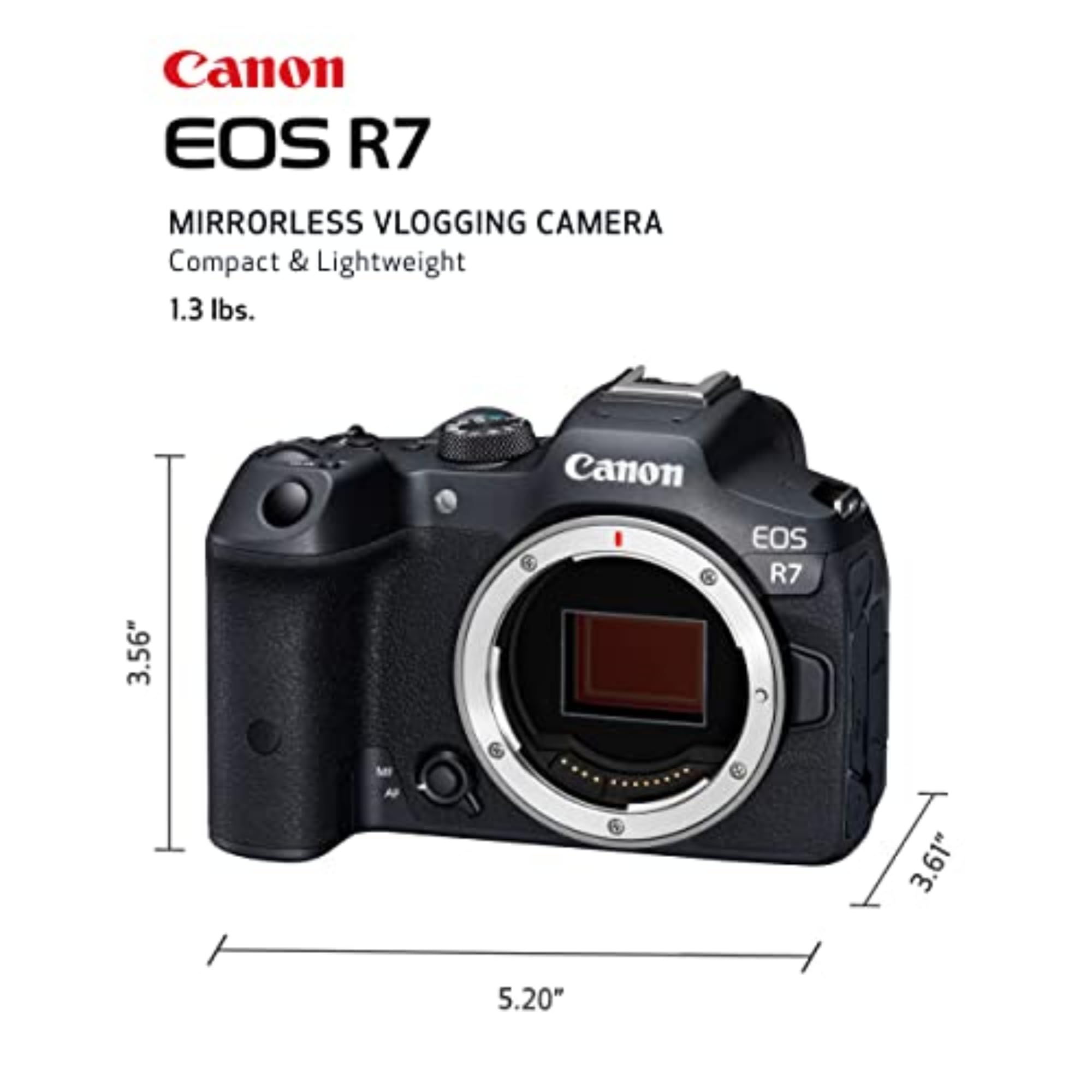 Amazon | Canon (キャノン) ミラーレス一眼カメラ EOS R7 ボディ