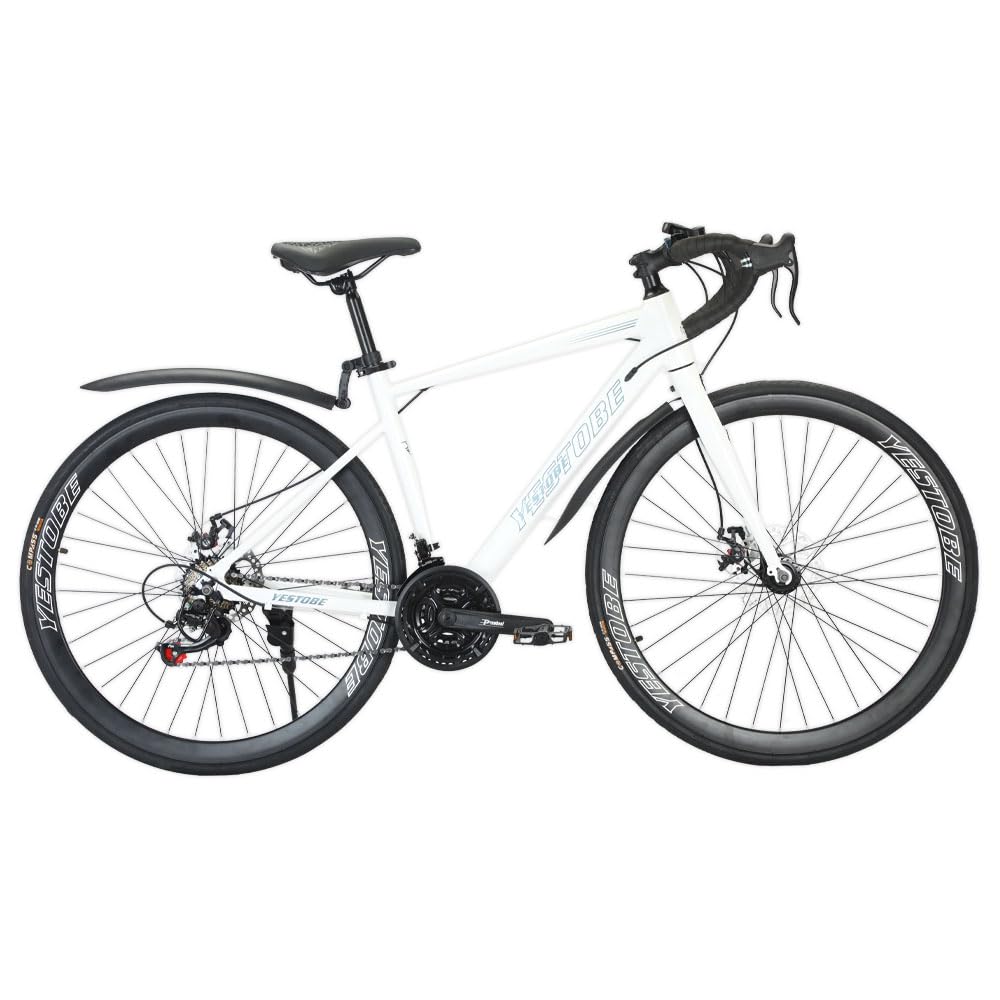 Amazon | ロードバイク 自転車 700C 27インチ相当 21段変速 ドロップ