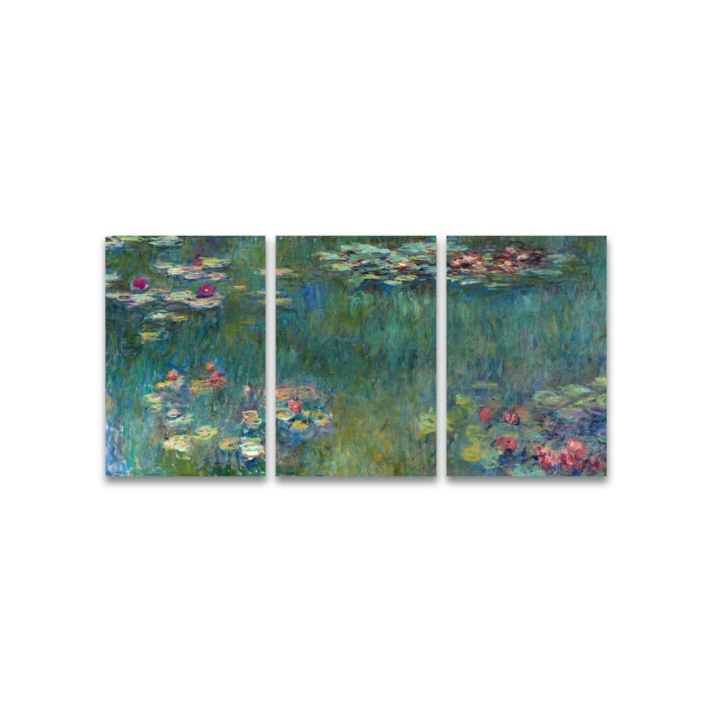 Amazon.co.jp: 絵画 モネ 睡蓮 絵画 インテリア 額付き 風景画