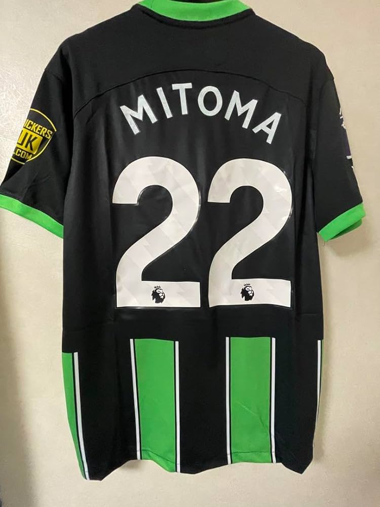 現地購入】ブライトン 三笘薫ユニフォームプレミアリーグロゴ付き！枕