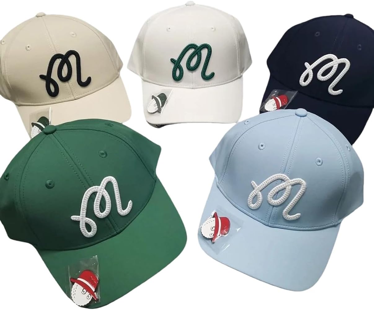 Amazon | [BIGAOYA] マルボンゴルフ Malbongolf マーカー付き キャップ