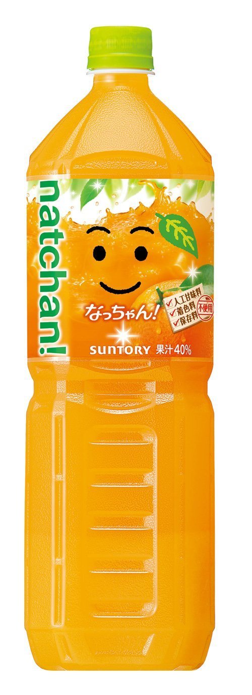 Amazon.co.jp: サントリー なっちゃん オレンジ 1.5Lペットボトル×8本