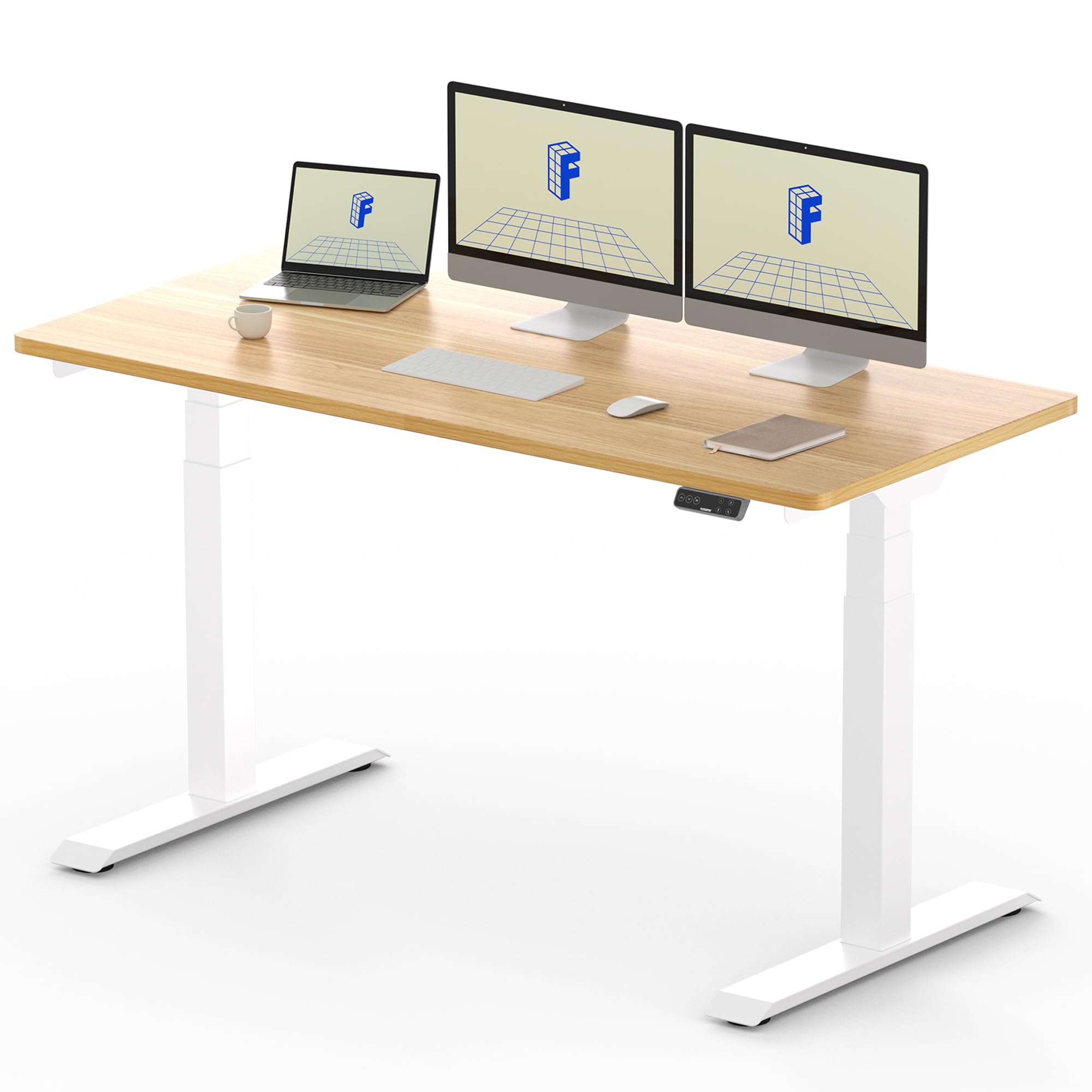 Amazon | FLEXISPOT スタンディングデスク 電動式昇降デスク メーカー5