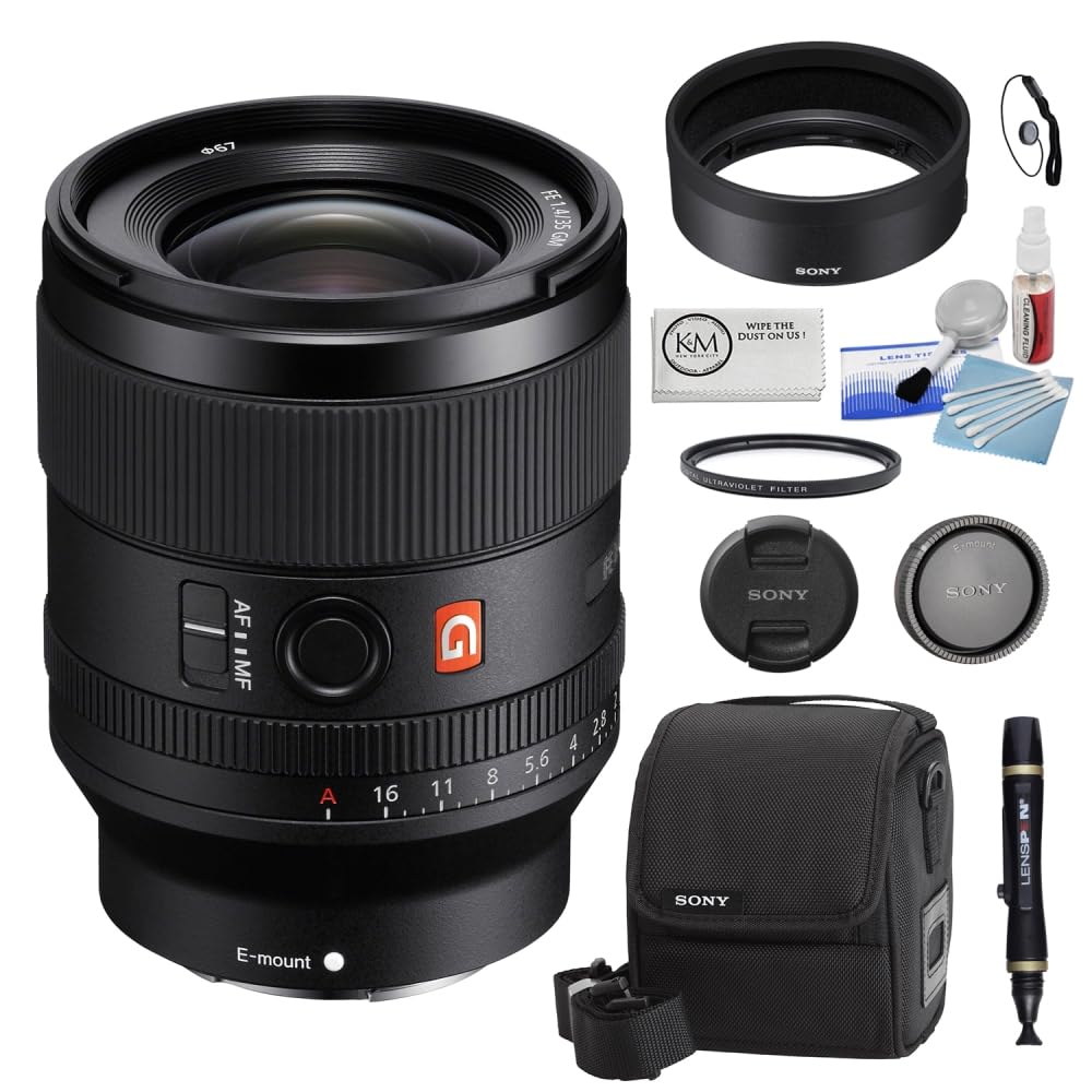 Amazon.com : Sony FE 35mm f/1.4 GM Lens Bundled with 67mm UV