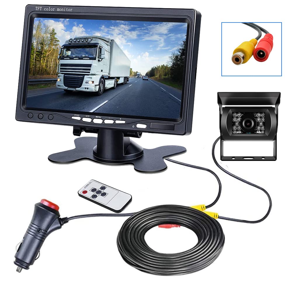 Amazon.co.jp: AIEK バックカメラモニターセット 7インチバック