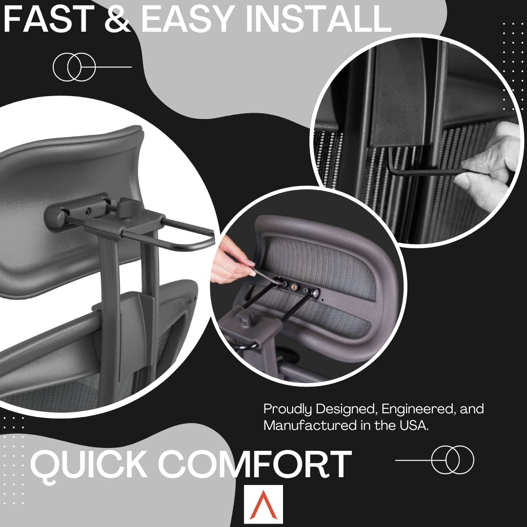 Amazon | Atlas ハーマンミラーのアーロンチェア用にデザインされた