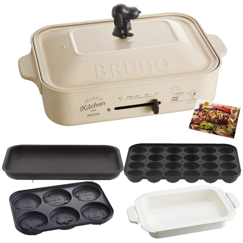 Amazon | BRUNO ブルーノ コンパクトホットプレート スヌーピー