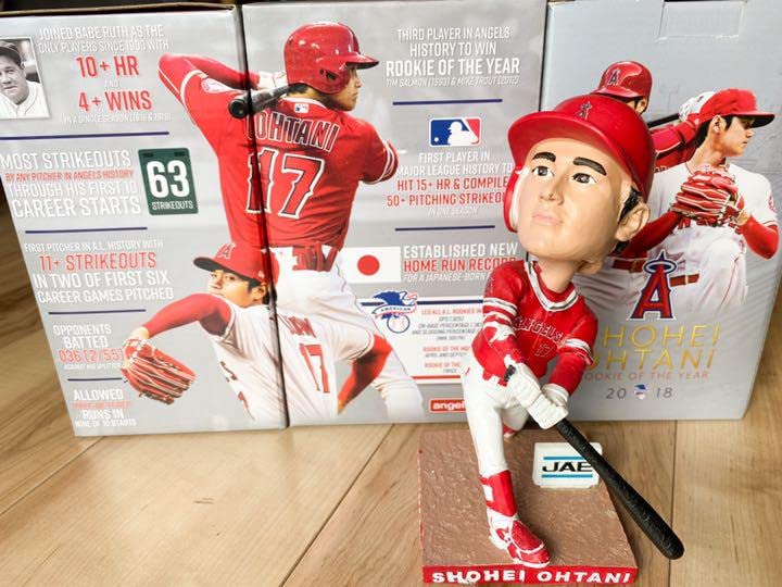 大谷翔平 ダブル ボブルヘッド フィギュア エンジェルス MLB LA