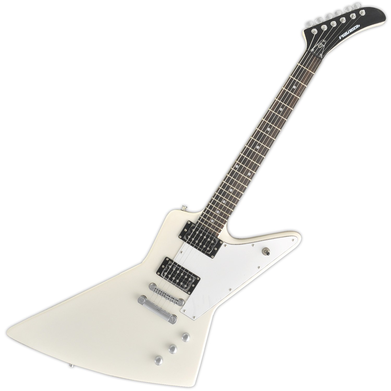 Amazon.co.jp: PLAYTECH プレイテック エレキギター EX500 White