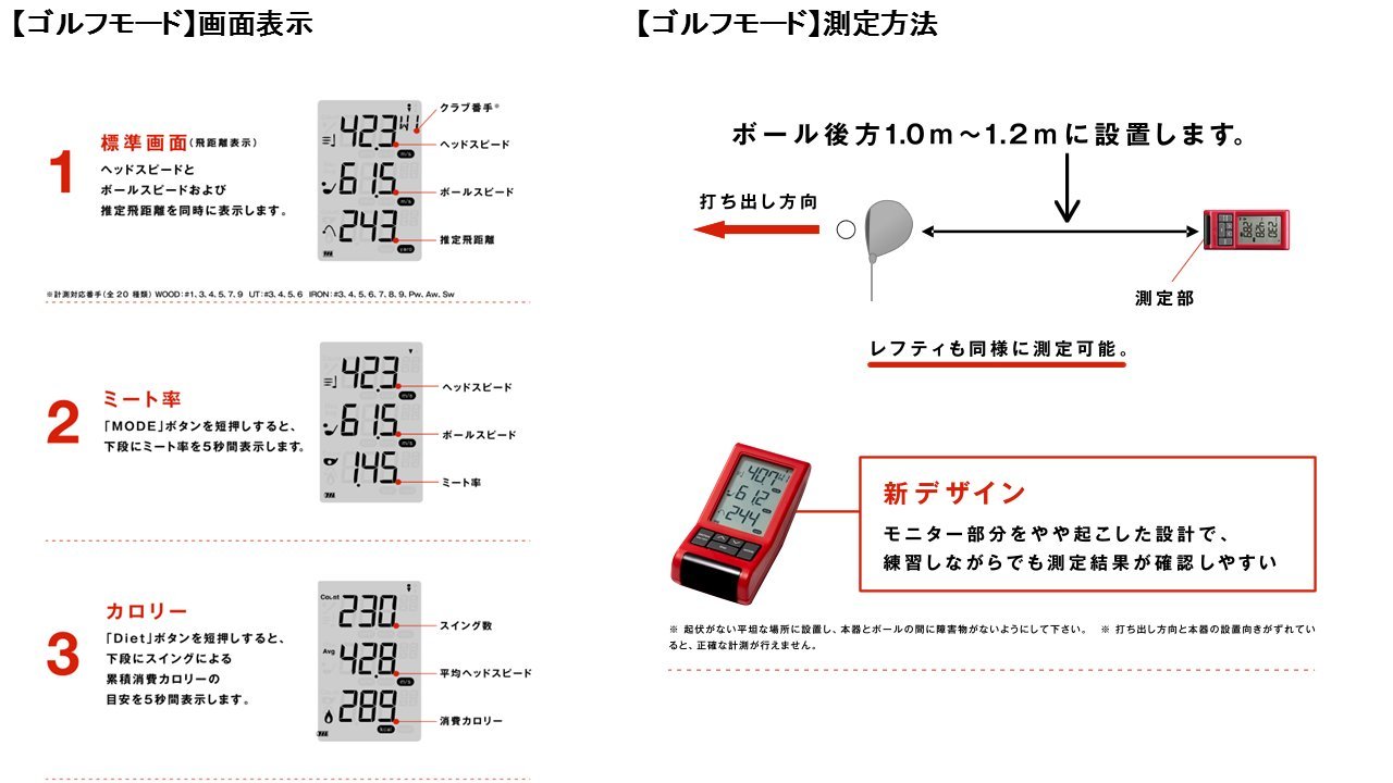Amazon.co.jp: PRGR(プロギア) スピード測定器 NEW RED EYES POCKET
