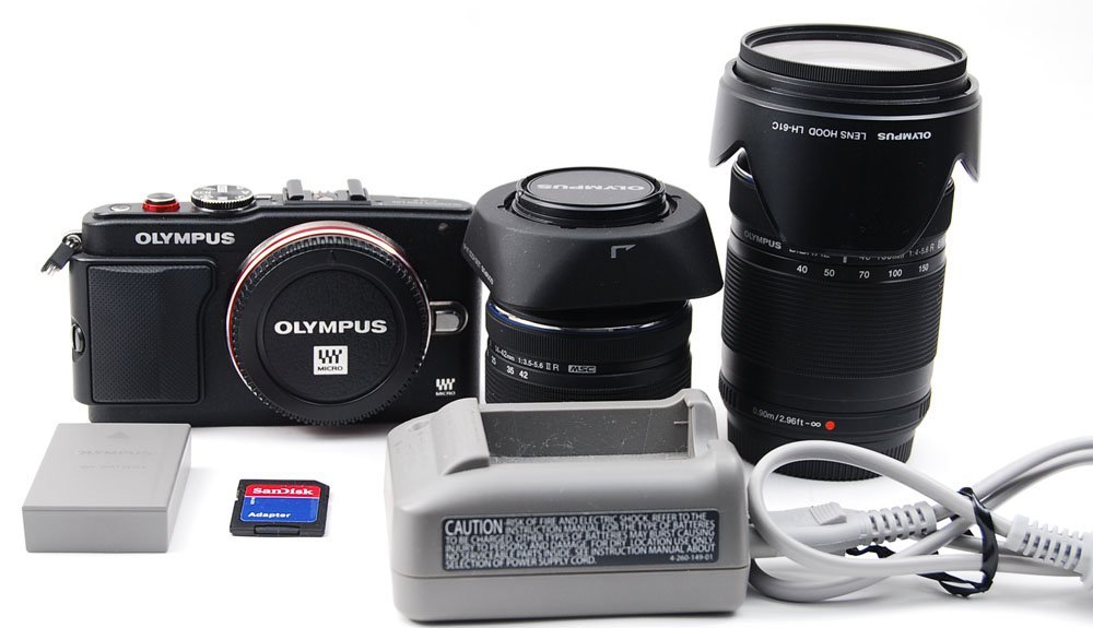 Amazon.com : Olympus Mirrorless SLR E-PL6 with ED 14-42mm f/3.5