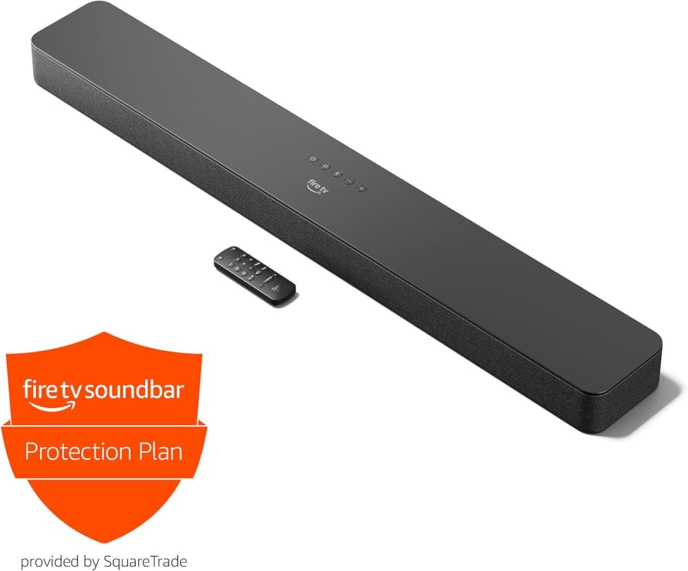 Amazon Fire TV Soundbar Plus with 2-Year Protection Plan